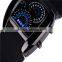black led silicone sport watch quartz led sport watch for man