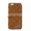 Handmade genuine real leather man business case for iphone 6 plus