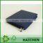 Hot Selling Leather Portfolio Case With Zipper Closure