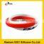 hot sale cool mens personalized cross silicone bracelet