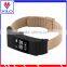 whole seller /manufacuturer / factory hot selling black color stainless material replacment band for huawei talk band B2