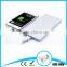 Best selling silver color power bank 8000mah power bank OEM charger                        
                                                                                Supplier's Choice