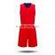 new style custom made wholesale red basketball wear