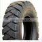 resilient polyurethane industrial linde solid tyre 23.5-25