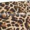 yellow coffee leopard plain pattern polyester spandex transparent fabric