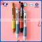 2016 Cute cartoon 2 color ballpoint pen with customized logo for growth of children                        
                                                                                Supplier's Choice