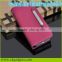 High Quality and Fashion design Cross Pattern cowskin folio wallet leather case for iphone5 with card slots