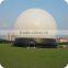 2016 single layer giant white 3D inflatable dome tent /removable inflatable dome tent