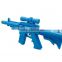 Promotional candy gift special design toys charge flint gun for children 12PCS
