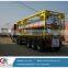 oil tank transporter mobile diesel refueling truck 3 axles fuel tank trailer