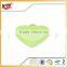 garment metal button rectangular eyelets metal hang tag for garment accessories