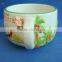 souvenir ceramic plate decal ceramic cake plate