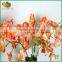 China Wholesale PU Orchid Flower for Wedding Decoration