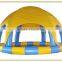 New design inflatable swimming pool with tent cover, water pool inflatables, inflatable pool for family