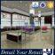 Shop decoration bright modern floor stand display cabinet