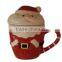 Christmas ceramic headstand mugs