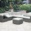 Rattan adjustable sofa set wicker sectional sofa