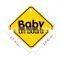 Customized Baby On Board Car Sign with Sucker