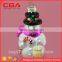 Mini snow man design glass baubles, glass ornaments for Christmas decoration supplies