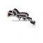 Fashion Bright 3 Color Crystal Rhinestone Butterfly shaped Banana Barrette Hair Clip Hairpin                        
                                                Quality Choice