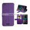black wallet leather case for archos 50 helium plus case coloful silk leather case high quality with factory price