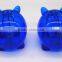 pig plastic money box for two kinds of coin                        
                                                Quality Choice