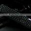 Cool Backlit LED Illuminated Ergonomic usb Wired Gaming keyboard