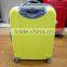 New 360 Degree 4 Rotative Wheels ABS Yellow Trolley Luggage Expander Ultra Light Hardshell Suitcase
