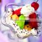 BST fresh fruit ice cream machine/ manual control fresh fruit ice cream blender/ various shape Fresh Fruit ice cream mixer