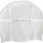 2015 New Product Nude Unisex Silicone Pure Color Elastic Waterproof Swimming Cap