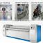 Automatic laundry mangle textile ironing machine for hotel suit / sheet