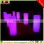 RGB multicolors changing LED column floor standing lamp with remote control
