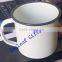 customized logo printing mug camping enamel cup