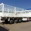 Tri-axle fence cargo semi trailer for carrier livestock