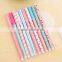 DIY creative stationery kids personalized Novelty multi-color changing ink gel pen green happy day emotion ball point pen