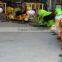 Attractions! Outdoor dog animal amusement mini coaster equipment kids games g scale electric train set children ride bullet toy
