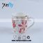 Hot selling custome decal ceramic coffee cup
