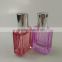 Transparent colorful square empty sexy perfume glass bottle 30ml