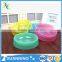 candy color plastic pet bowl for dog food bowl designer cat food bowls