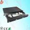 Manufacturer12 ports 1U Rack-mount drawer type fiber optic patch panel for optical fiber PLC Splitter