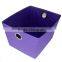 Manufacturer custom colourful home clothes storage box fabric store box
