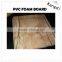 cheap large foam core board, raw material