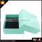 Fashion Light Blue Color Paper Jewelry Box, Gift Packing Box,can Custom Logo