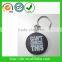 rubber mini hockey puck Keychain
