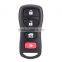 New Replacement Remote Key Fob Case Shell with Button Pad 4 Buttons Key Cover