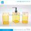 Tooth Brush Set or Separate of Tumbler Lotion Dispenser Acrylic Bathroom Accessory