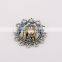 China Wholesale Brooch Silver Plated Fairy Spirit Crystal Brooch Pins Jewelry Fashion Factory