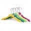 colorful plastic baby clothes hanger children's hanger
