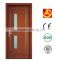 Frosted Glass Interior PVC MDF wood doors and windows for bedrooms DA-245