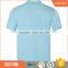 Custom made cotton single jersey plain blank polo shirts